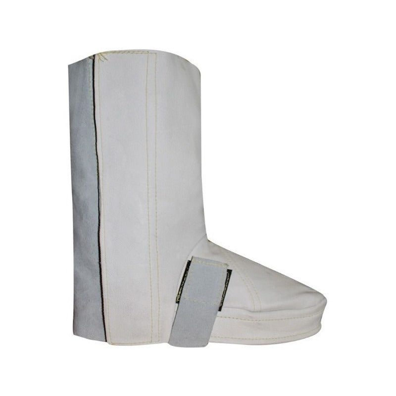 Cubre Botas Soldador Cuero F/kevlar Ref/puntera