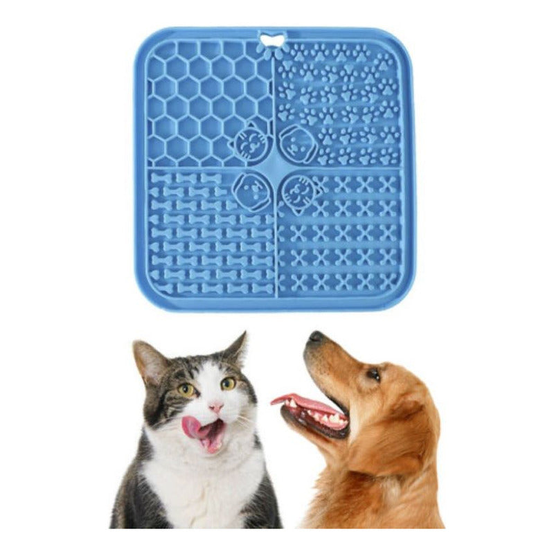 Lick Mat Alfombra Comedero Interactivo  Anti Estrés