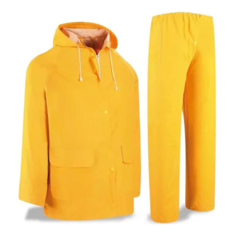 Traje De Agua Amarillo Pvc