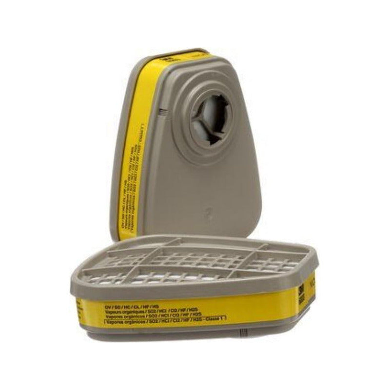 Cartucho De Máscara Respiratoria De Vapor Y Ácidos 3m 6003