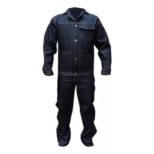 Slack Mezclilla, Ropa De Trabajo. Certificado.