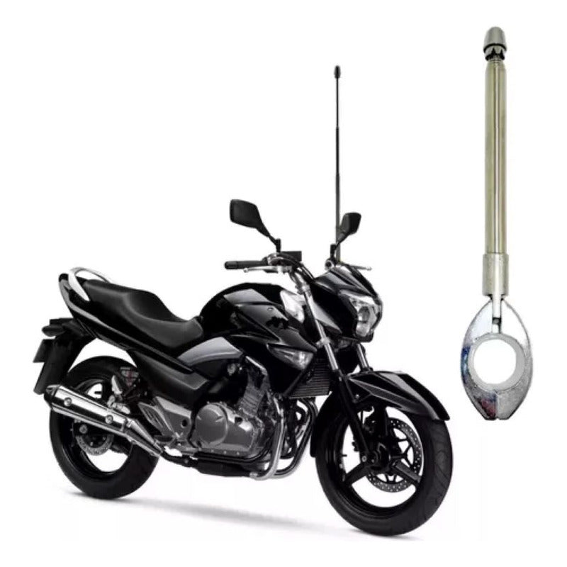 Antena Para Moto Corta Hilo Curado Retractil Probiker