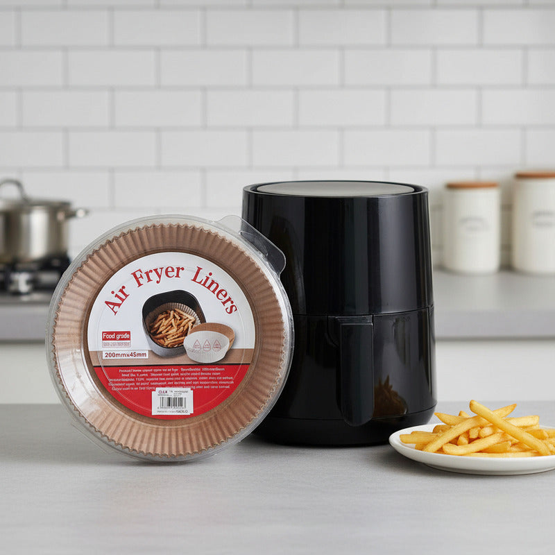 Forro Desechable Air Fryer, Antiadherent 200mmx45mm