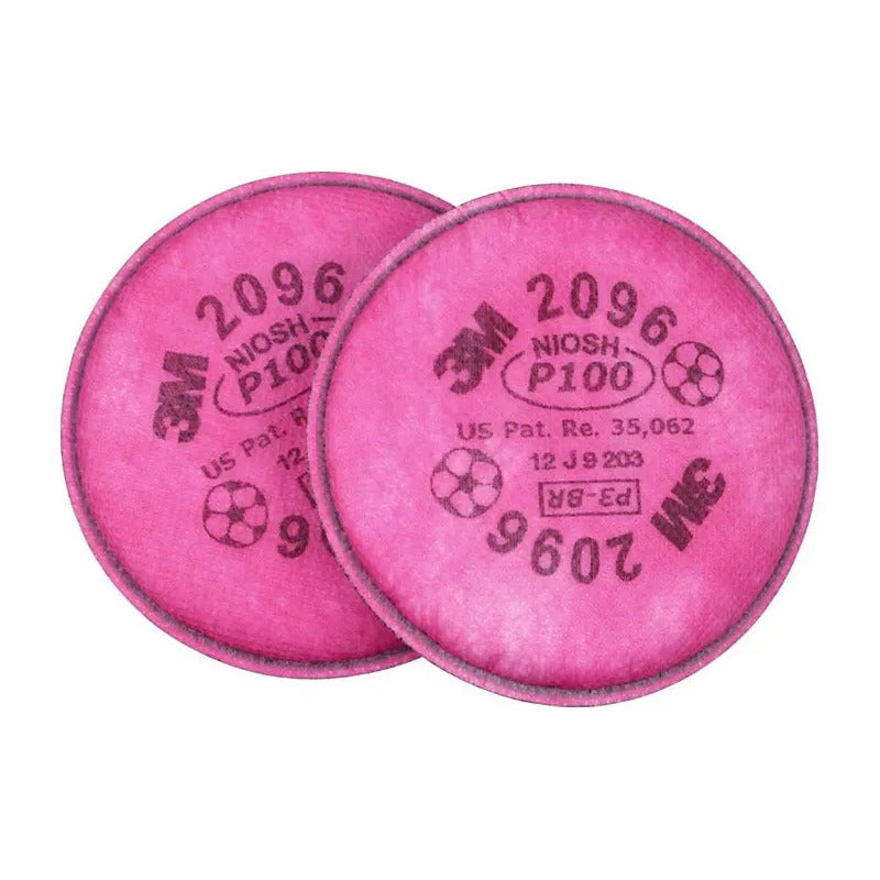 Filtro Para Particulas P100 3m 2096 Color Rosa Chicle
