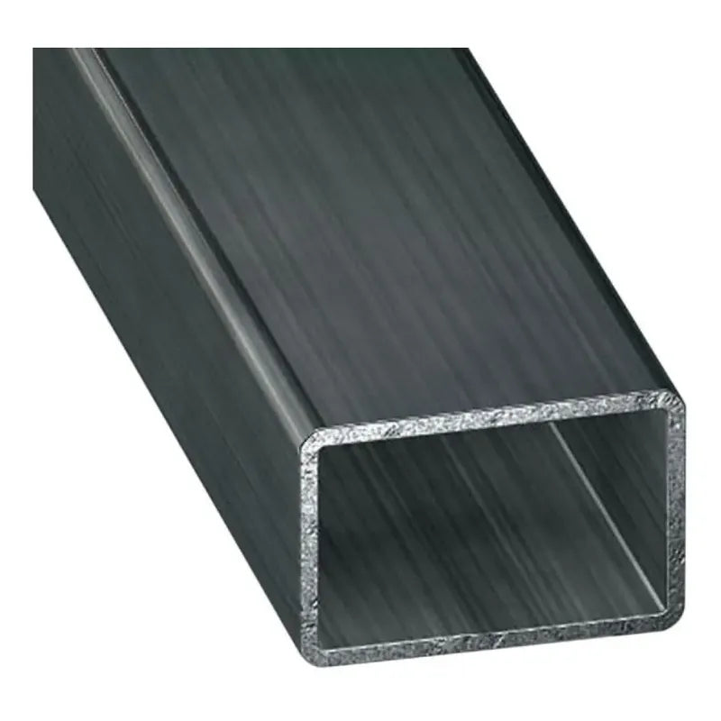 Perfil Rectangular Acero Negro 80x40x2mm