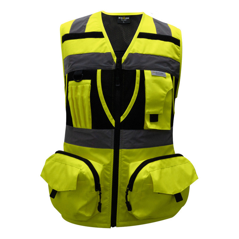 Chaleco Geólogo Geoplus Alta Visibilidad