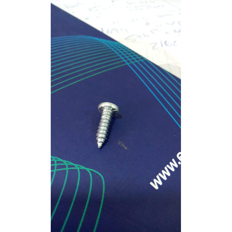 Tornillo Zincado Cabeza Torx T-15 10-18x5/8. (100 Und)