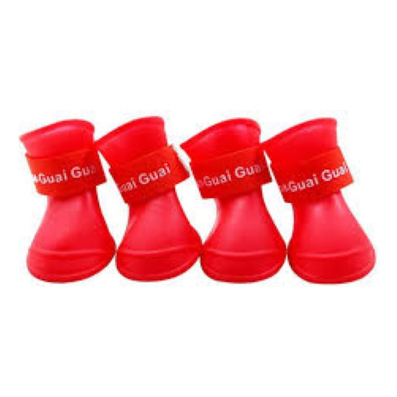 Botas Zapatos Antideslizante Impermeable Mascota Perro  S