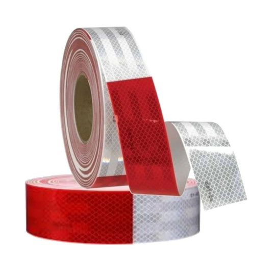 Cinta Reflectiva Dot-c2 Blanco/rojo 5m