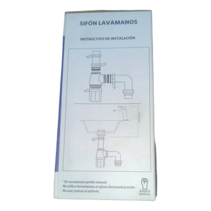 Sifon Lavaplatos 1 1/4  Salida Curva Stretto