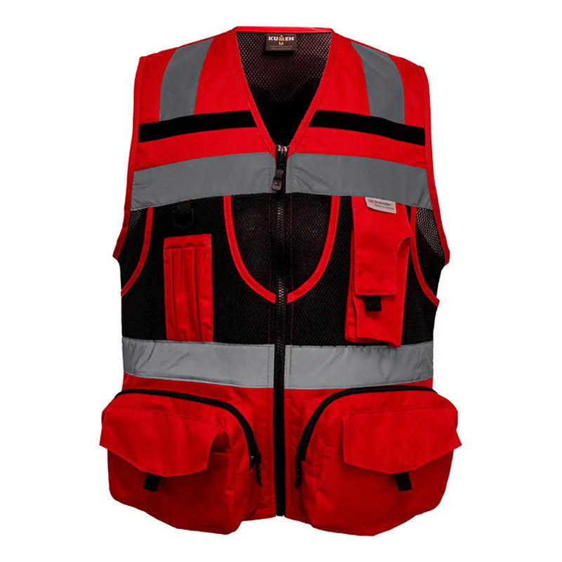 Chaleco Geólogo Geoplus Alta Visibilidad