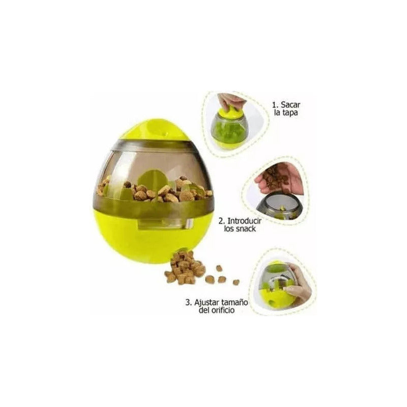 Juguete Dispensador De Alimentos Para Perros Y Gatos