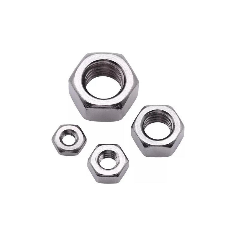 Tuerca Hexagonal Acero Inoxidable 304 7/8 (50 Unidades)