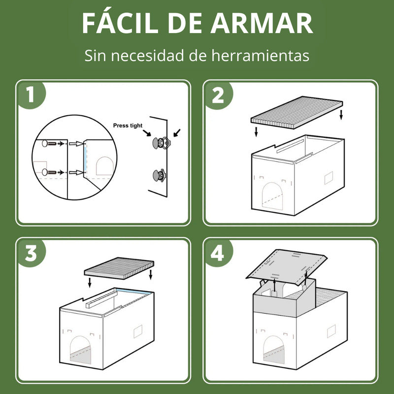 Casa Rascador Multiuso Coffee Shop Verde