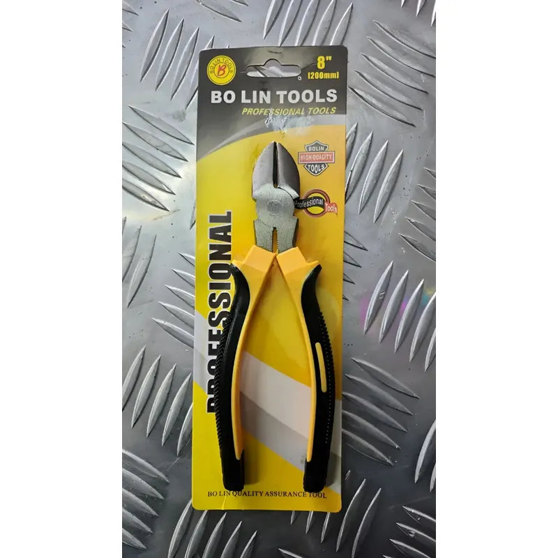 Alicates De Corte De 8 Pulgadas Bo Lin Tools Oferta 2 X1 Amarillo