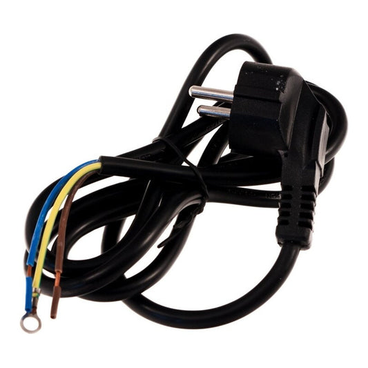 Cable Con Enchufe Inyectado 1 Mts Con Pasa Cable