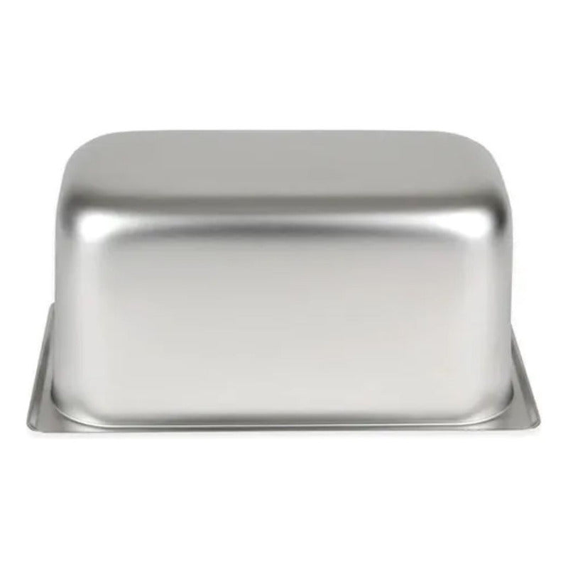Bandeja Contenedor Gastronomico Acero Inox 1/4 X 10 Cm