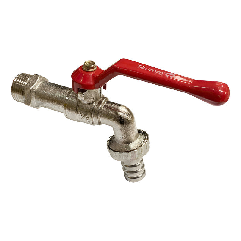 Llave Jardín Lavadero Zamak 1/2 Pulgada
