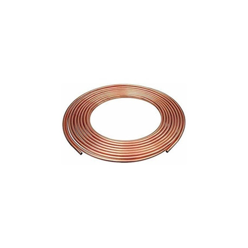 Cañería Tubería De Cobre Flexible 1/2x0.6x15.2 Mts