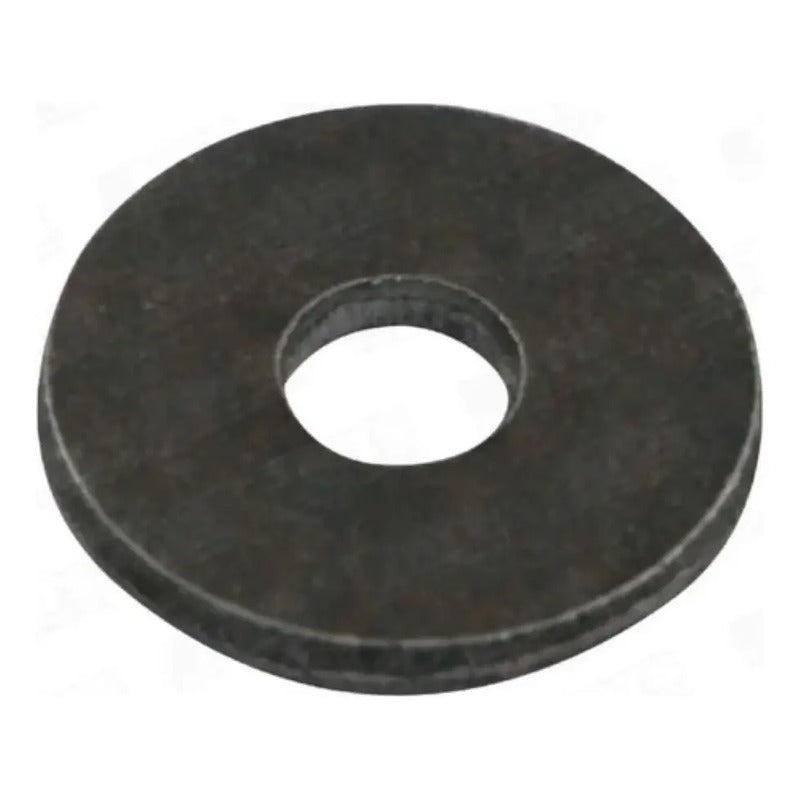 Golilla Plana Calibrada Negra De 3/8 Pulgada (100 Unidades)