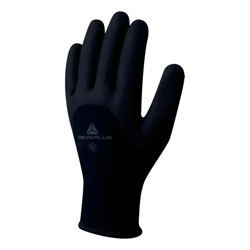 Set Calentador Gorro Y Guantes Térmicos Deltaplus Invierno Negro 9 Térmico