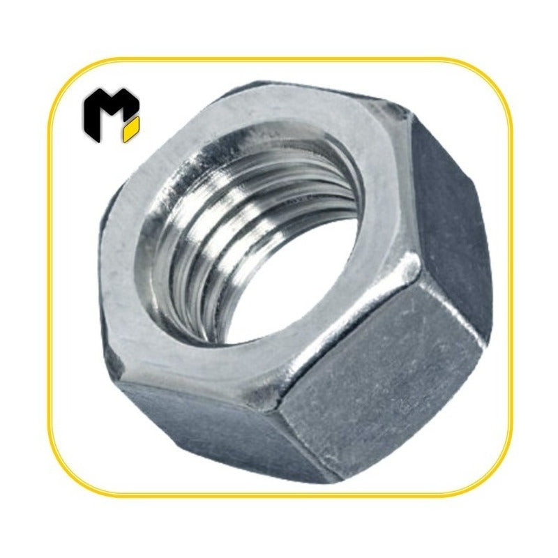 Tuerca Zn 1/4-20 (100 Unidades)