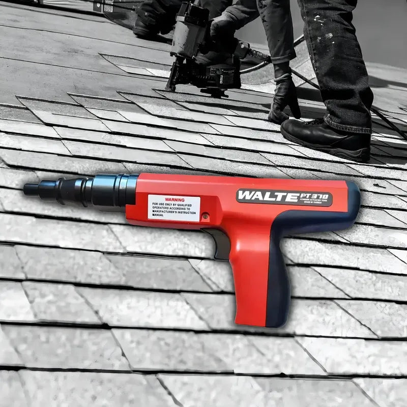 Clavadora Manual Walte Pt-370 Pistola Impacto Calibre 27 Concreto