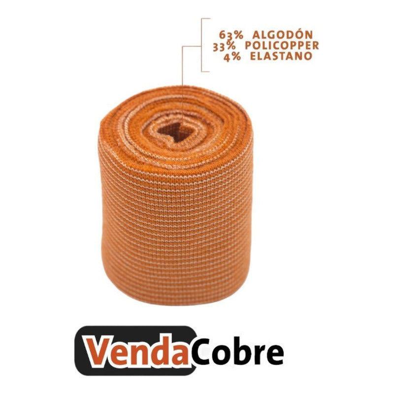 Venda Cobre Reutilizable Antibacterianas 5cm X 130 Cm