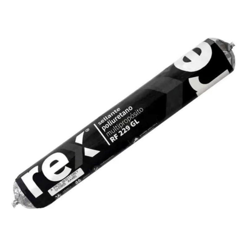 Sellante Poliuretano Negro Pu 600 Ml Multiproposito