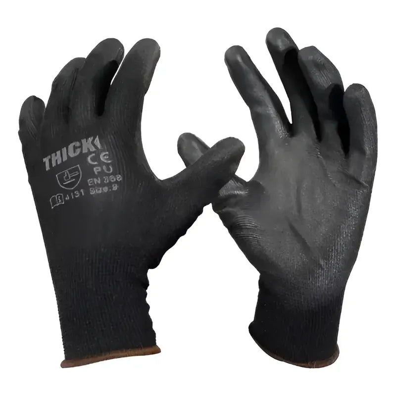 Guante Palma Pu Thick 10 Pares (talla 9 O 10) Talla 10