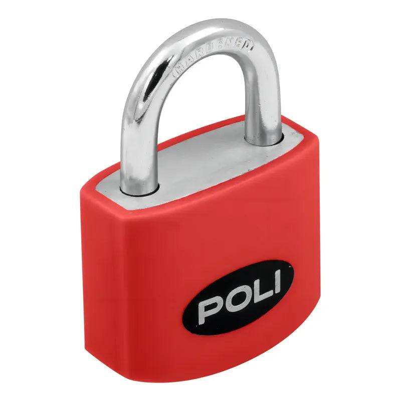 Candado Poli Pop 32mm Rojo