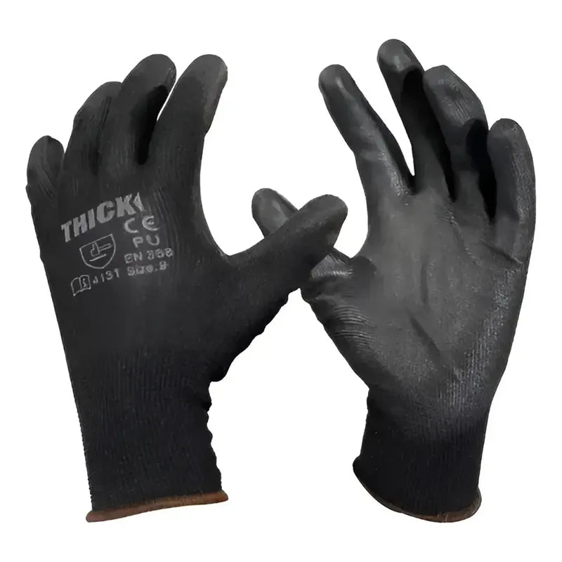 Guante Palma Pu Thick 10 Pares (talla 9 O 10) Talla 9
