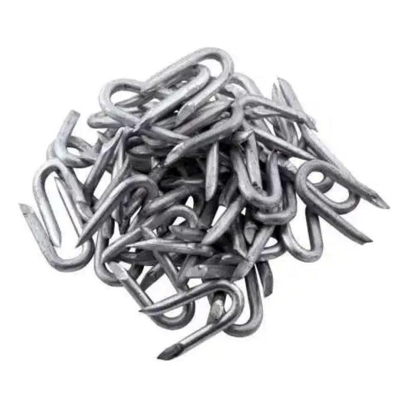 Grapa Galvanizada 3/4  X 14bwg (20x2.11mm) 1 Kg Plata