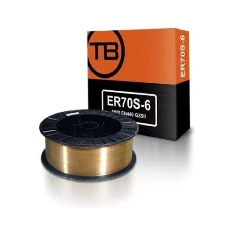 Alambre Para Soldar Mig 0.8 Mm Rollo 15kg (70s-6)