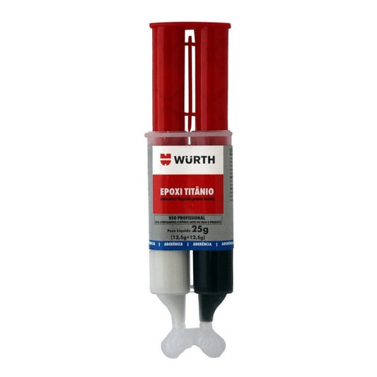 Pegamento Adhesivo Epoxico Titanio 25gr Wurth