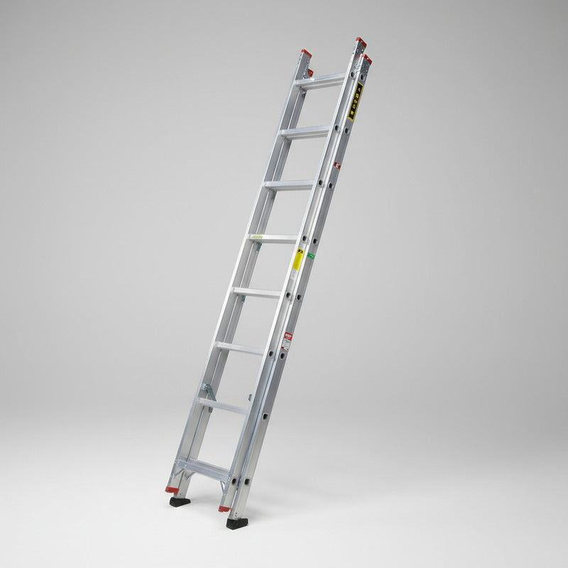 Escalera Tijera Aluminio Tipo Ill 1+1 Peldaños Gris