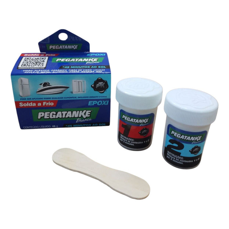 Pegatanke Soldadura Epoxica Color Blanco Blanco