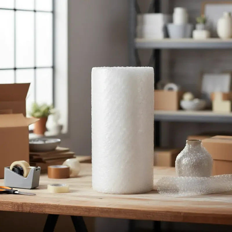 Rollo Plástico Burbujas 3 Mts X  1mtrs Blanco