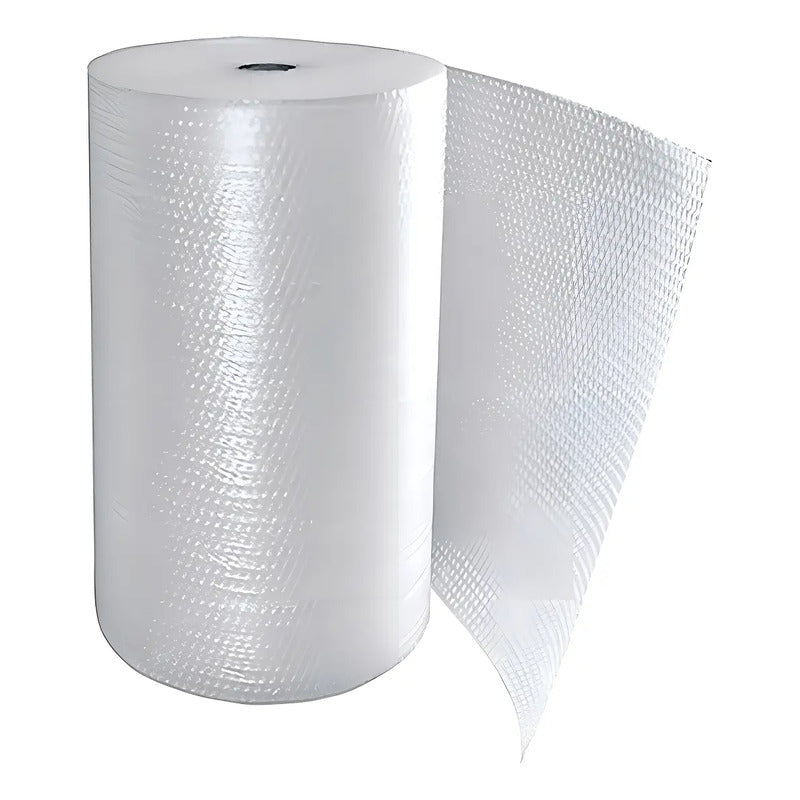 Rollo De Plástico Burbuja  50 Metros X 1 Metro Blanco