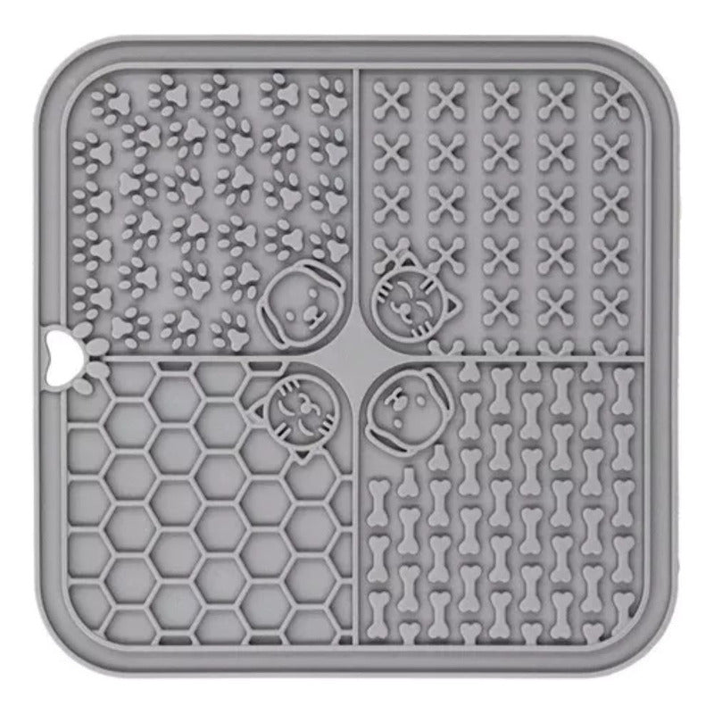 Lick Mat Alfombra Comedero Interactivo  Anti Estrés