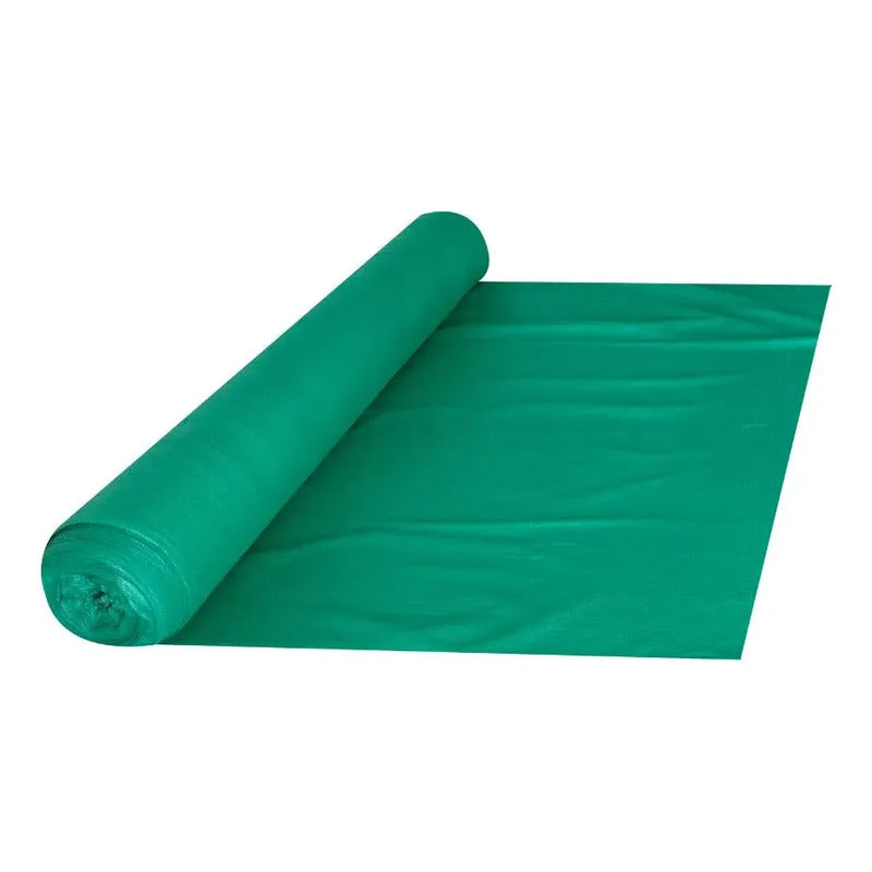 Malla Raschel Sombra 80% 2.10 Mts X 25 Mts Verde Verde