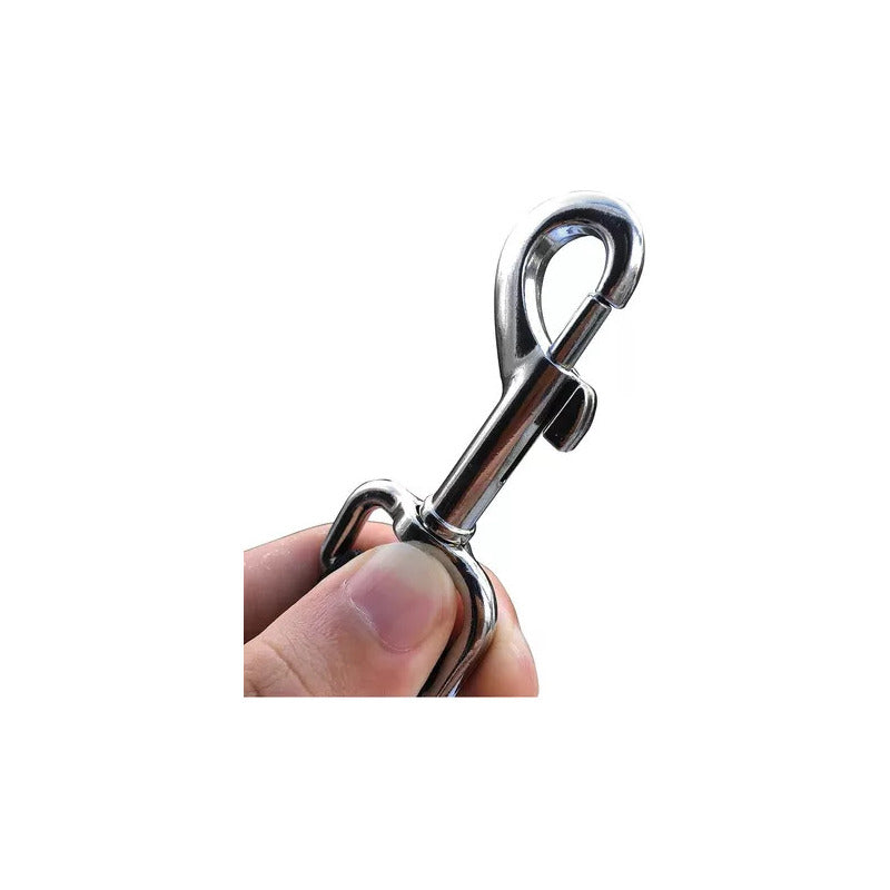 Correa Plana Larga Resistente Para Perros 4,5 Metros X 3,8cm