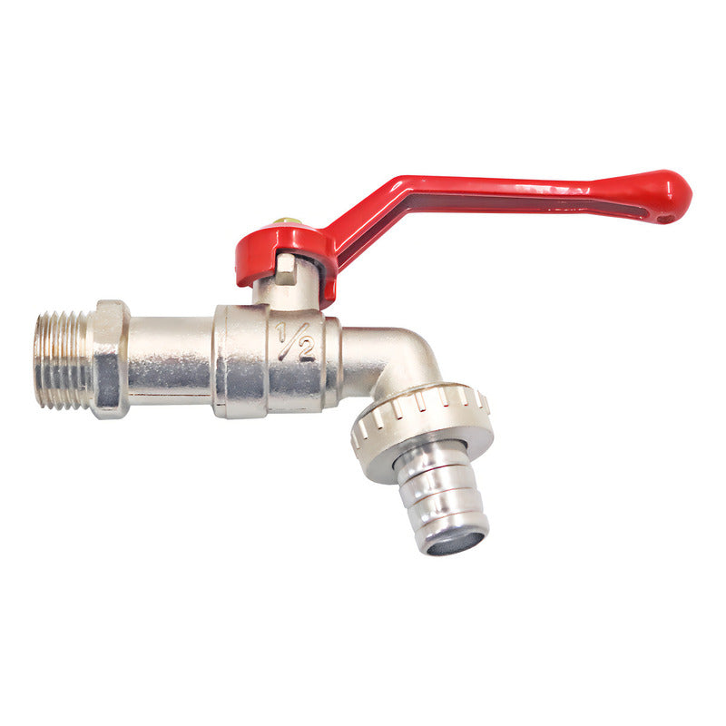 Llave Jardín Lavadero Zamak 1/2 Pulgada